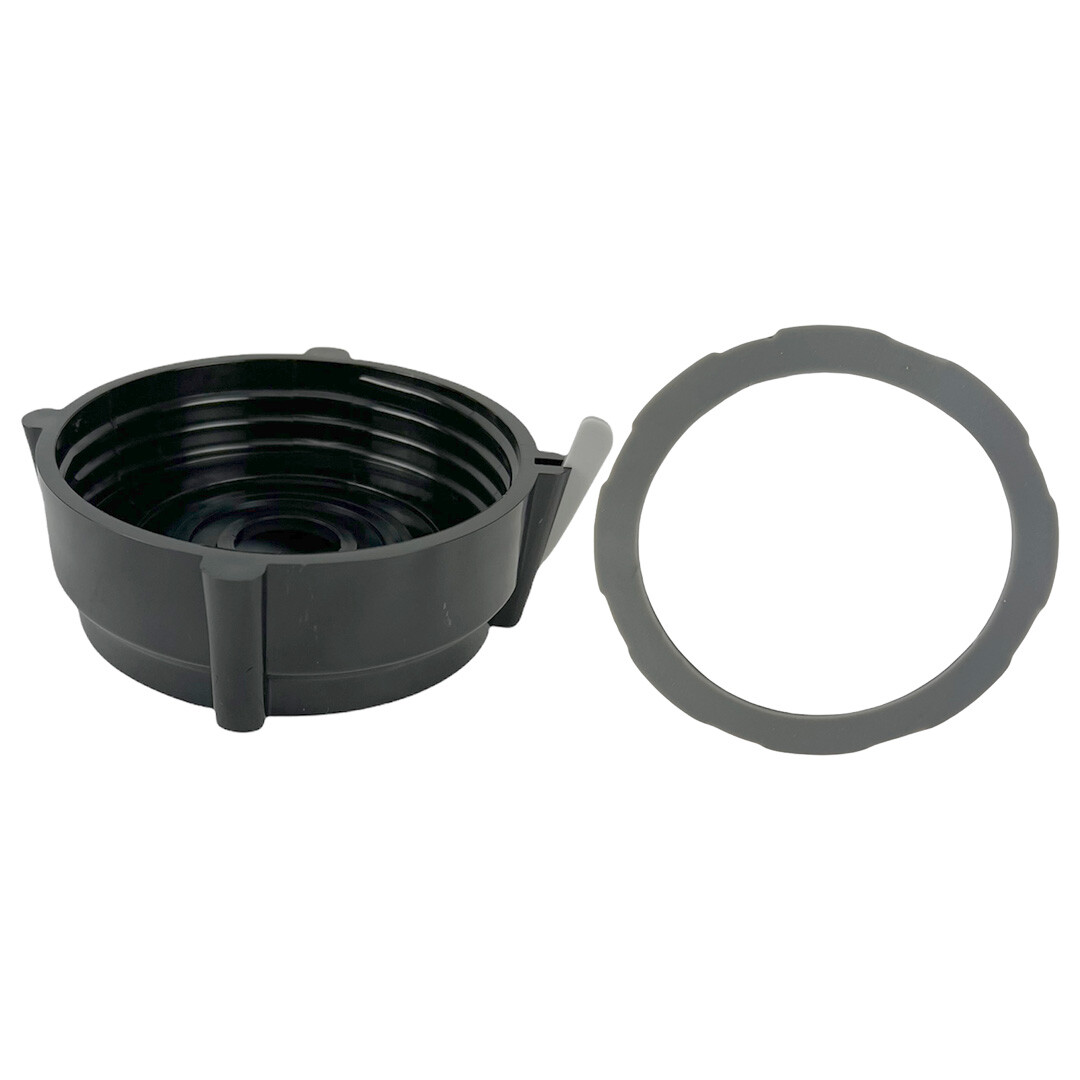 Container Bottom Cap and Rubber Ring Seal Replacement for Oster Pro 1200 Blender