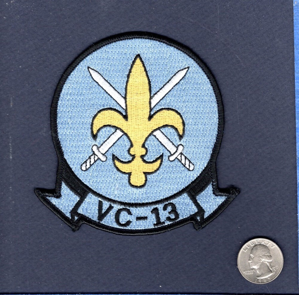 Original VC-13 SAINTS US Navy Composite Squadron Patch NAS New Orleans