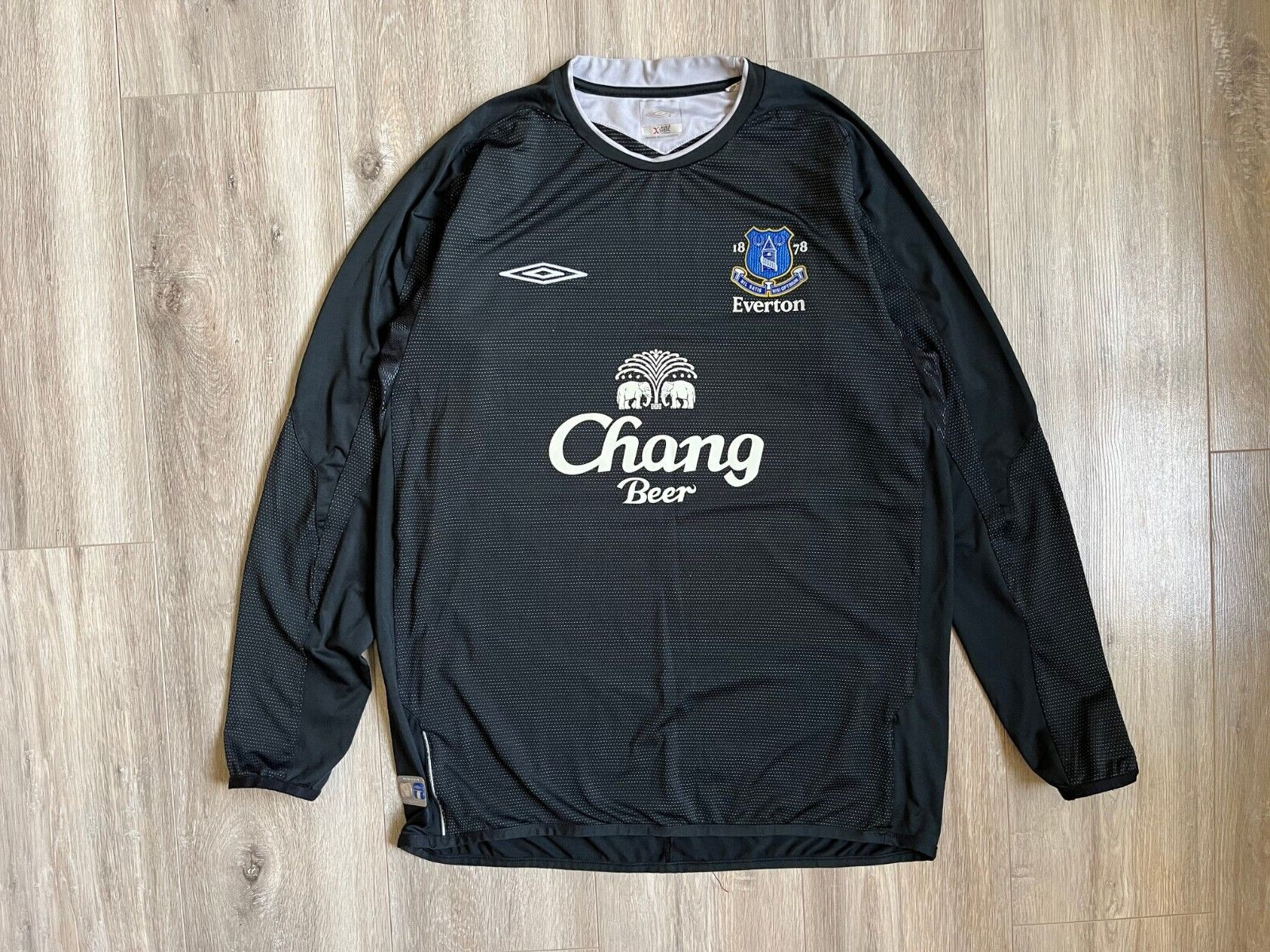 Everton Goalkeeper football shirt 2004/2005 Jersey Soccer Vintage England sz L