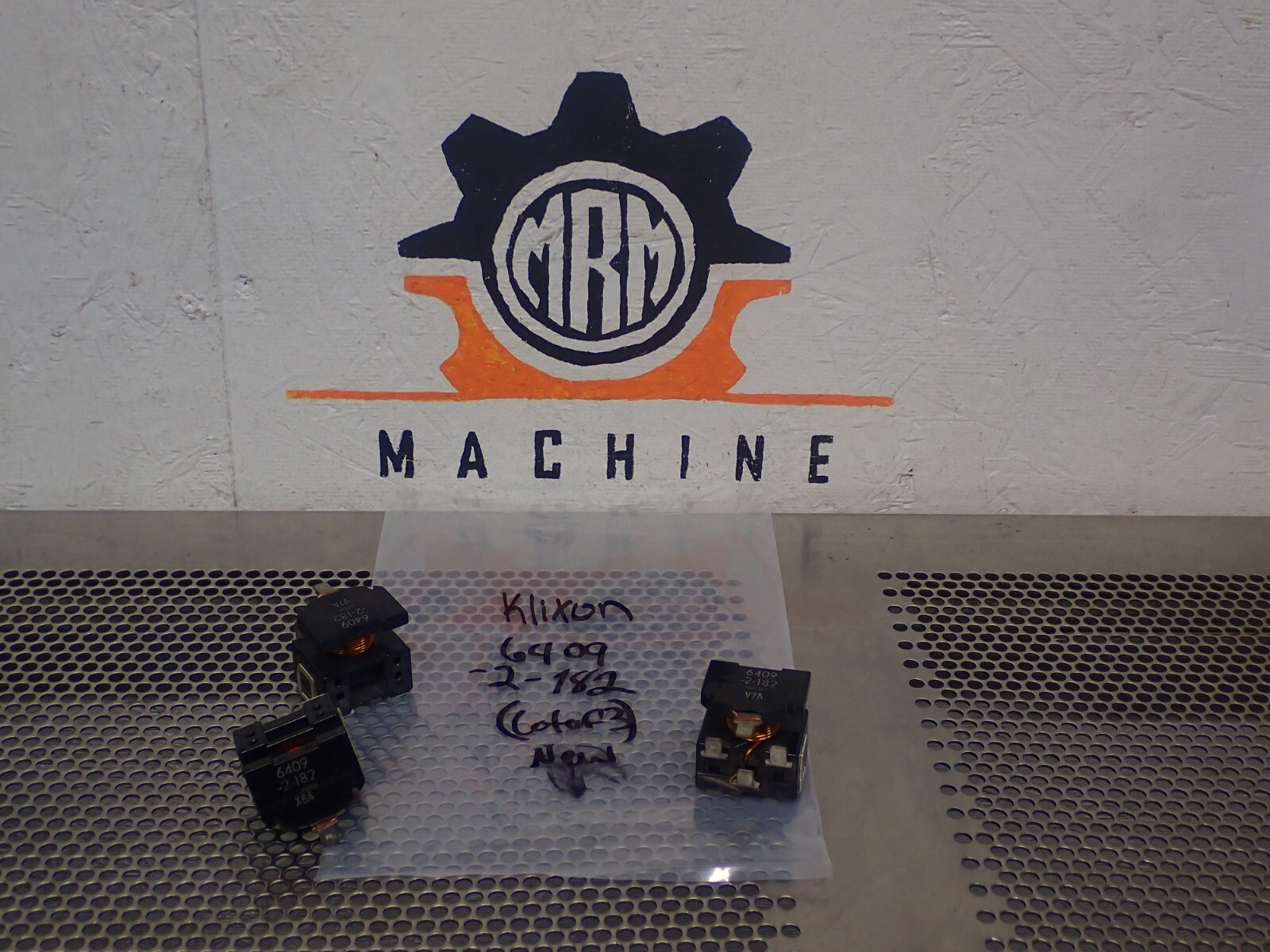 Klixon 6409-2-182 Relays New Old Stock (Lot of 3) See All Pictures