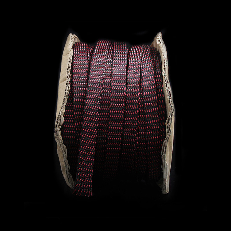 5M HIFI Power Audio Cable Sleeving Braided PET Copper Shield 16mm tube sleeves