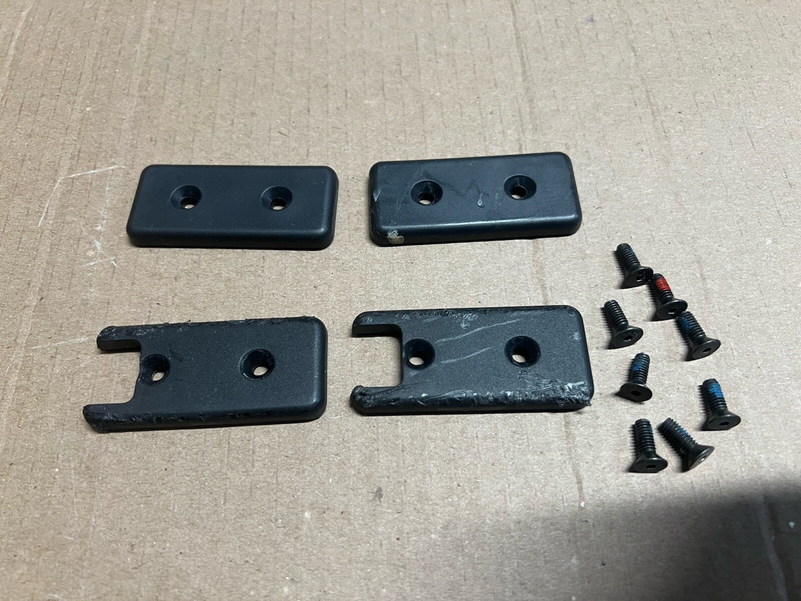 Quantum Q6 Edge, 614, R-4000, 6000z Power Wheelchair End Caps for Seating Rails