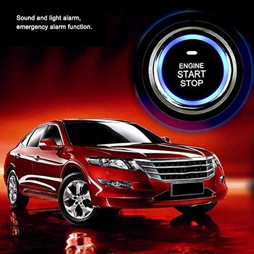 12V Car Alarm Security System, Universal Car Alarm System Engine Push Button