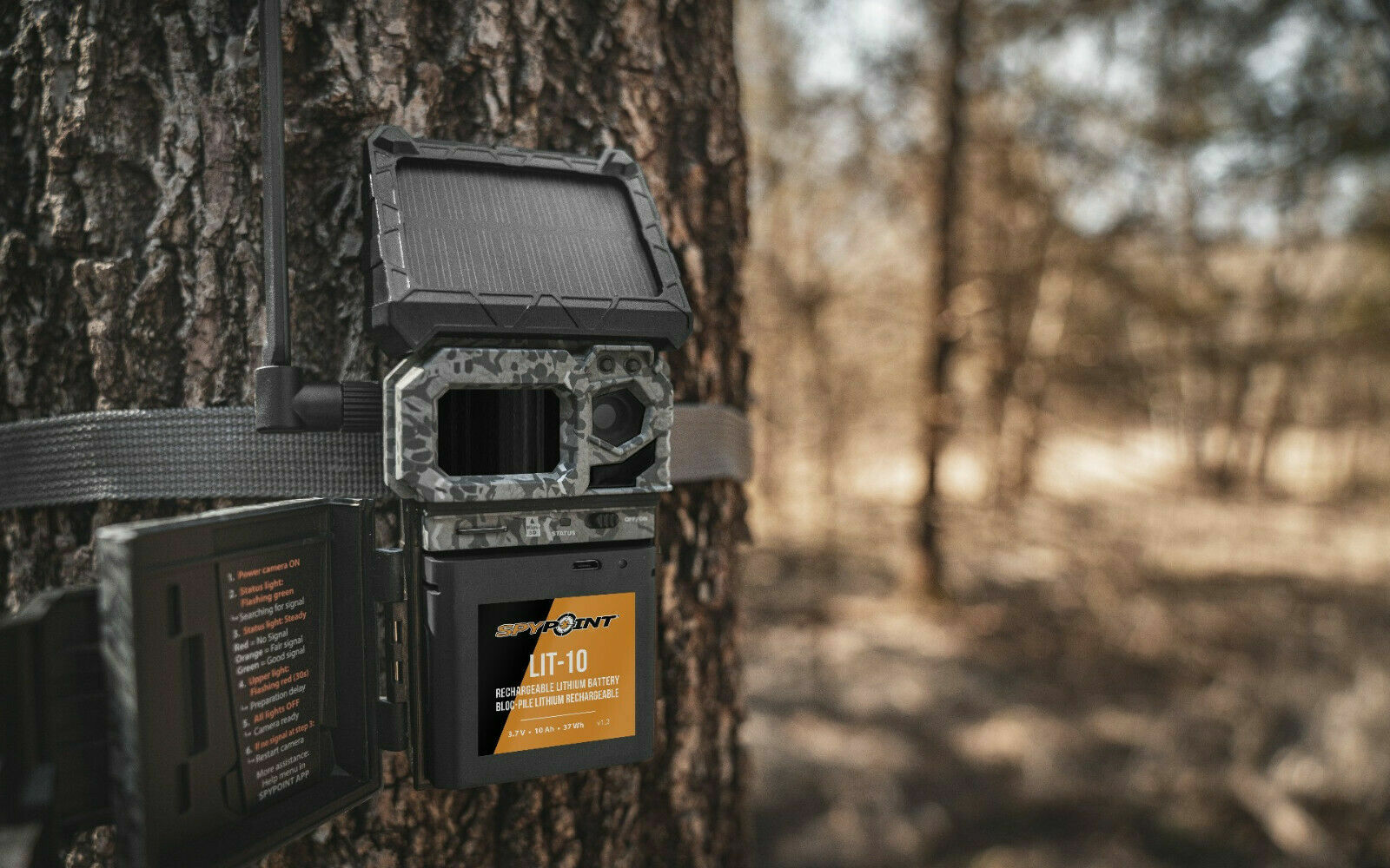 SpyPoint LIT-10 Lithium Rechargeable Battery Pack CELL LINK MICRO Trail Cameras