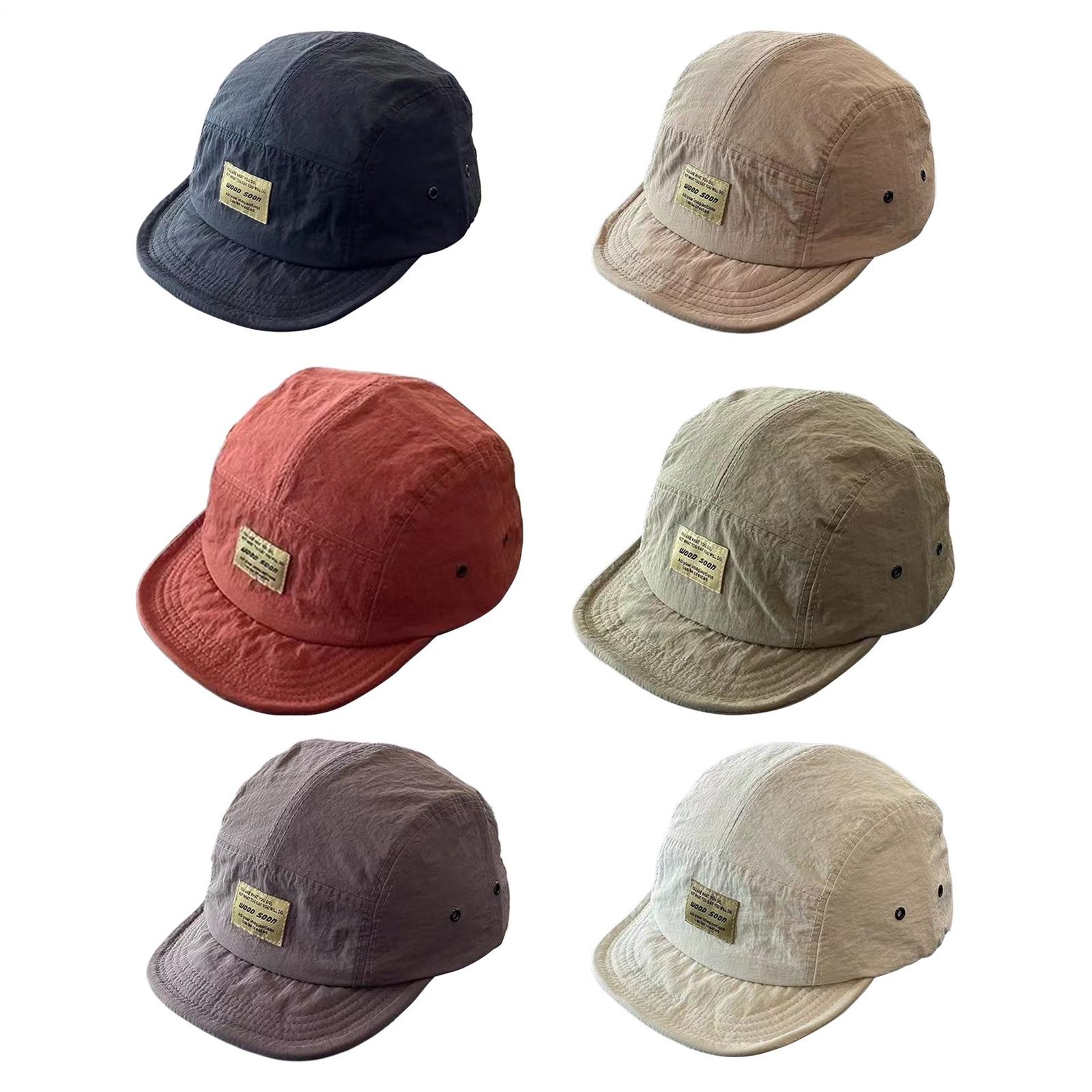 Vintage Japanese Streetwear Snapback Cap Adjustable Quick-Dry Duckbill Hats