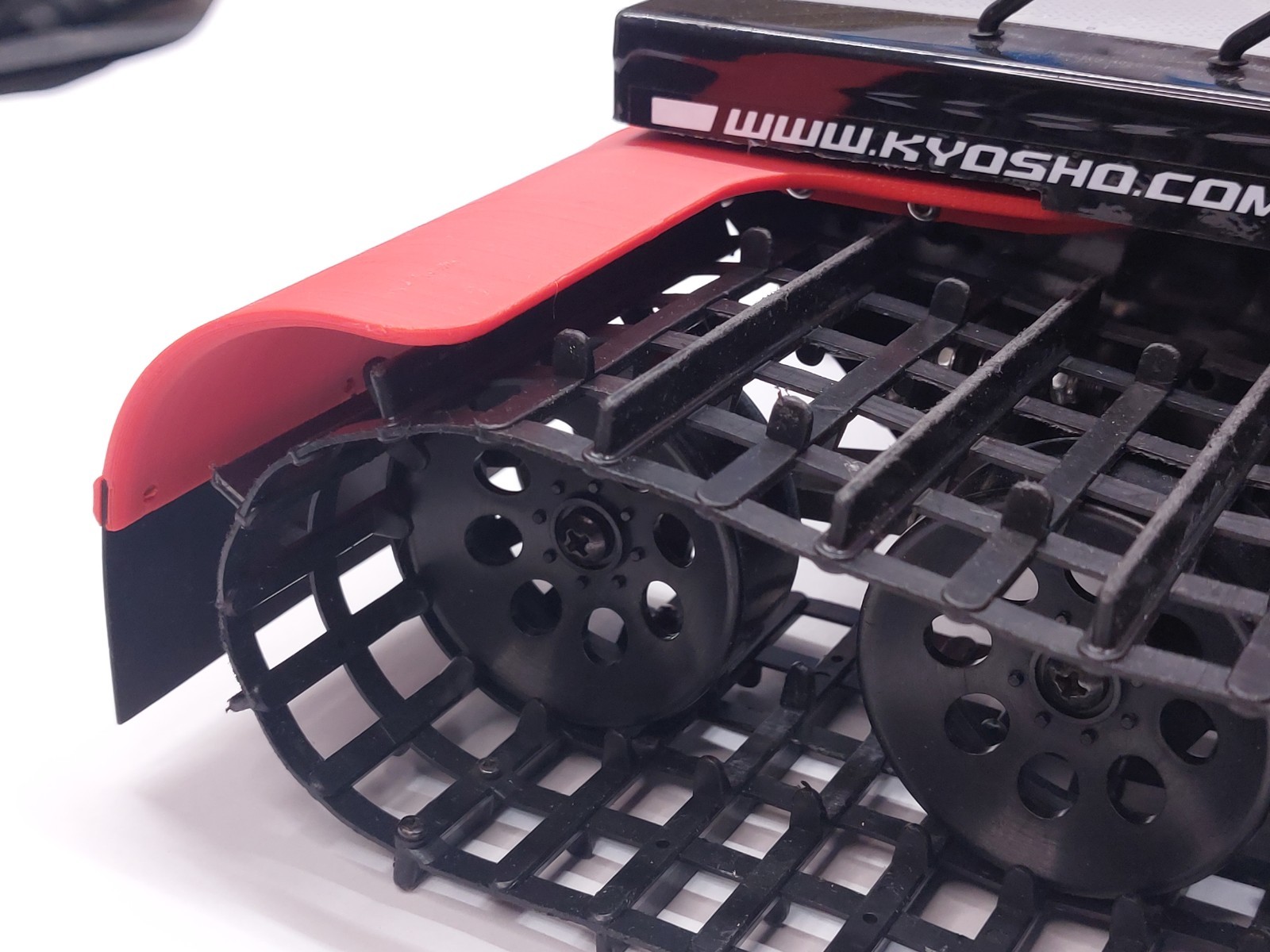 Kyosho Blizzard SCALE snow guard/flaps SC - w/ rubber flaps