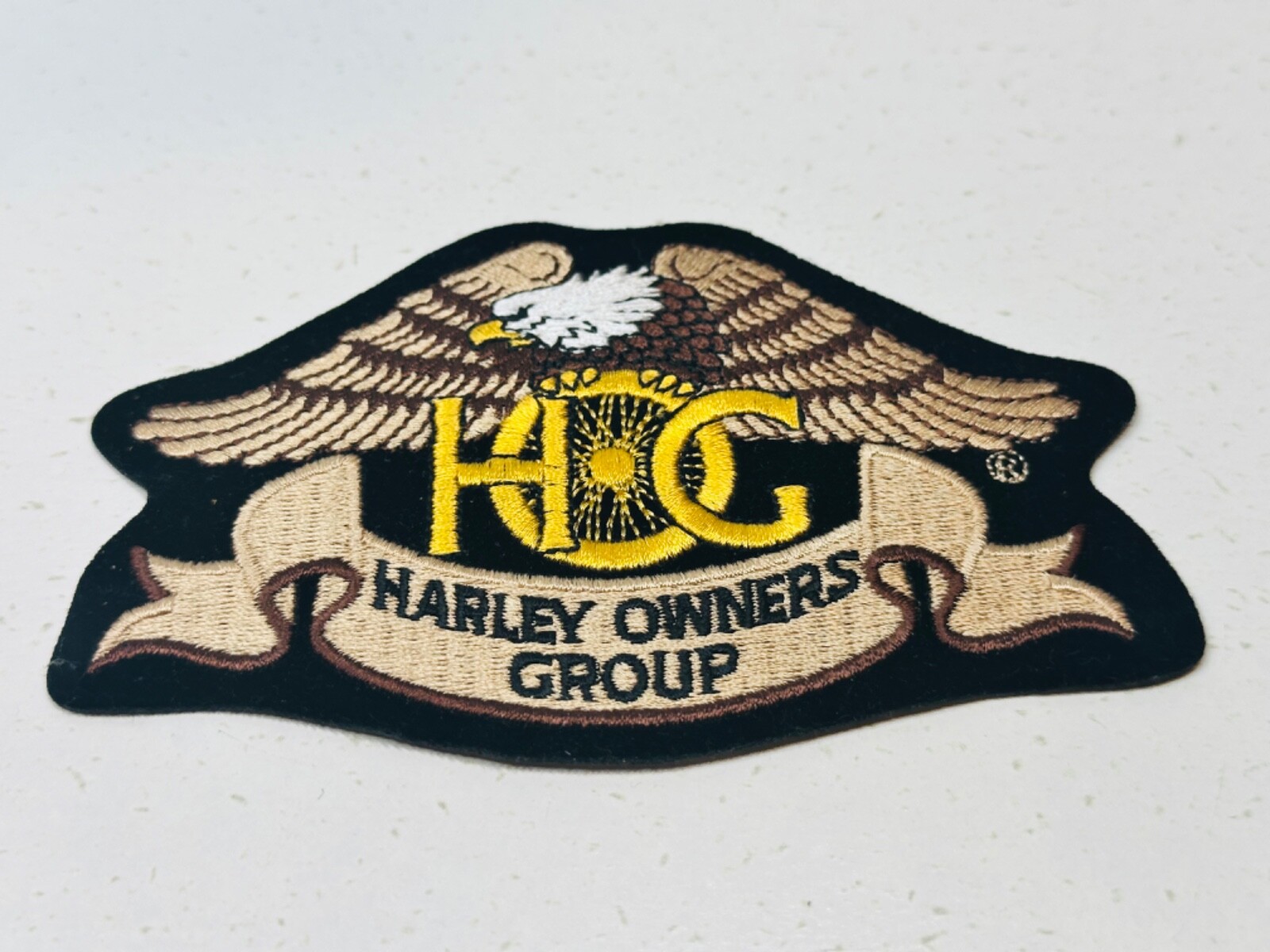 Official Harley Davidson Eagle HOG Owners Group Biker Vest Jacket Sew-on Patch