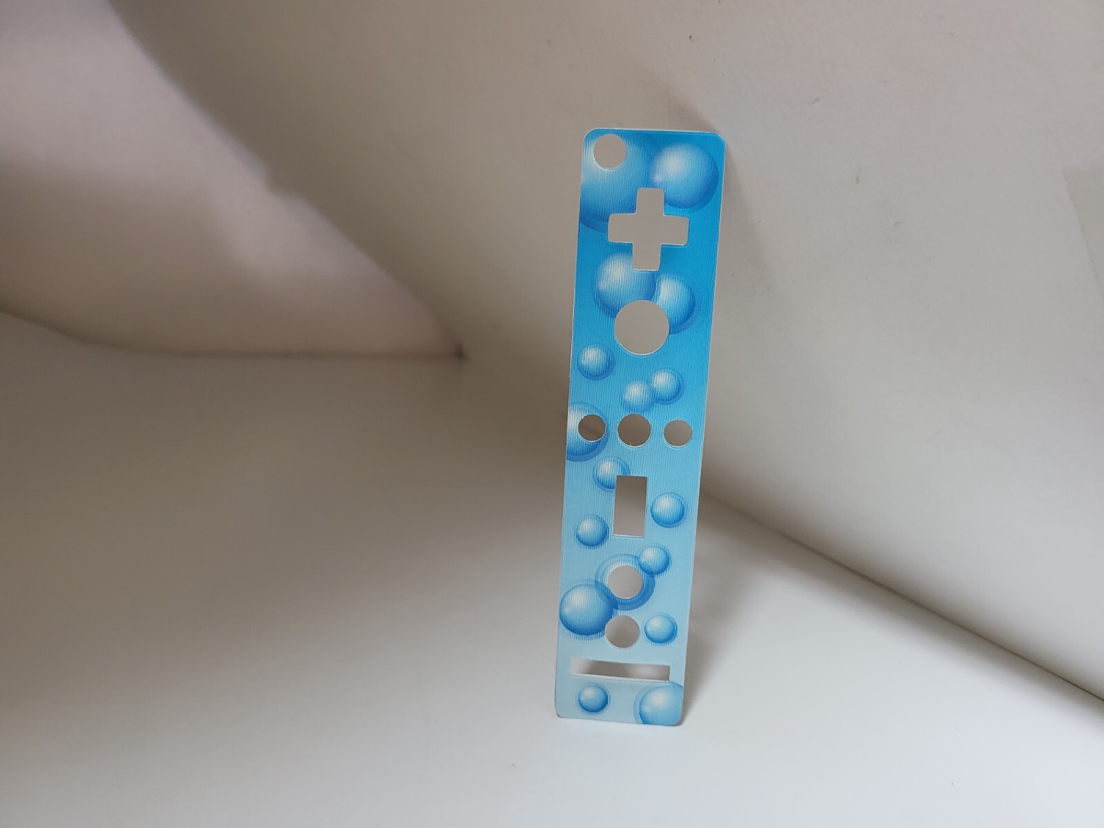 Holographic Blue Bubbles Skin Decal Sticker for Wii & Wii U Remote Wiimote #i17