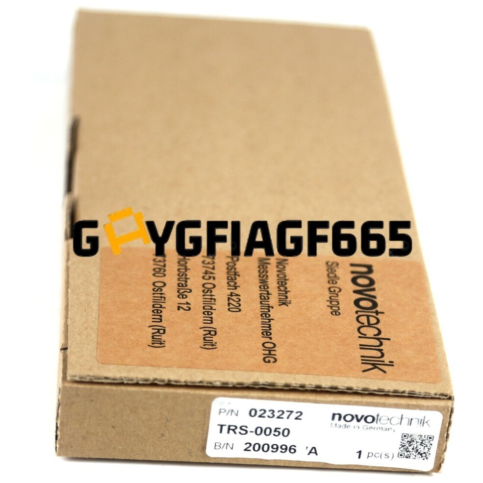 New Genuine NOVOTECHNIK TRS 50 TRS-0050 Position Transducer