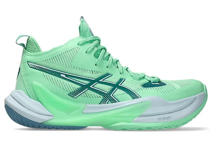 ASICS METARISE 2 1051A089 300 Menthol Saba Blue Volleyball Shoes