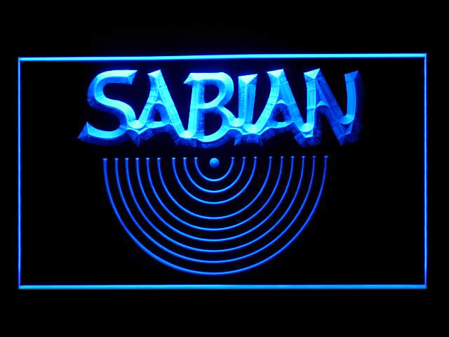 P351B Sabian For Recording Studio Display Light Neon Sign
