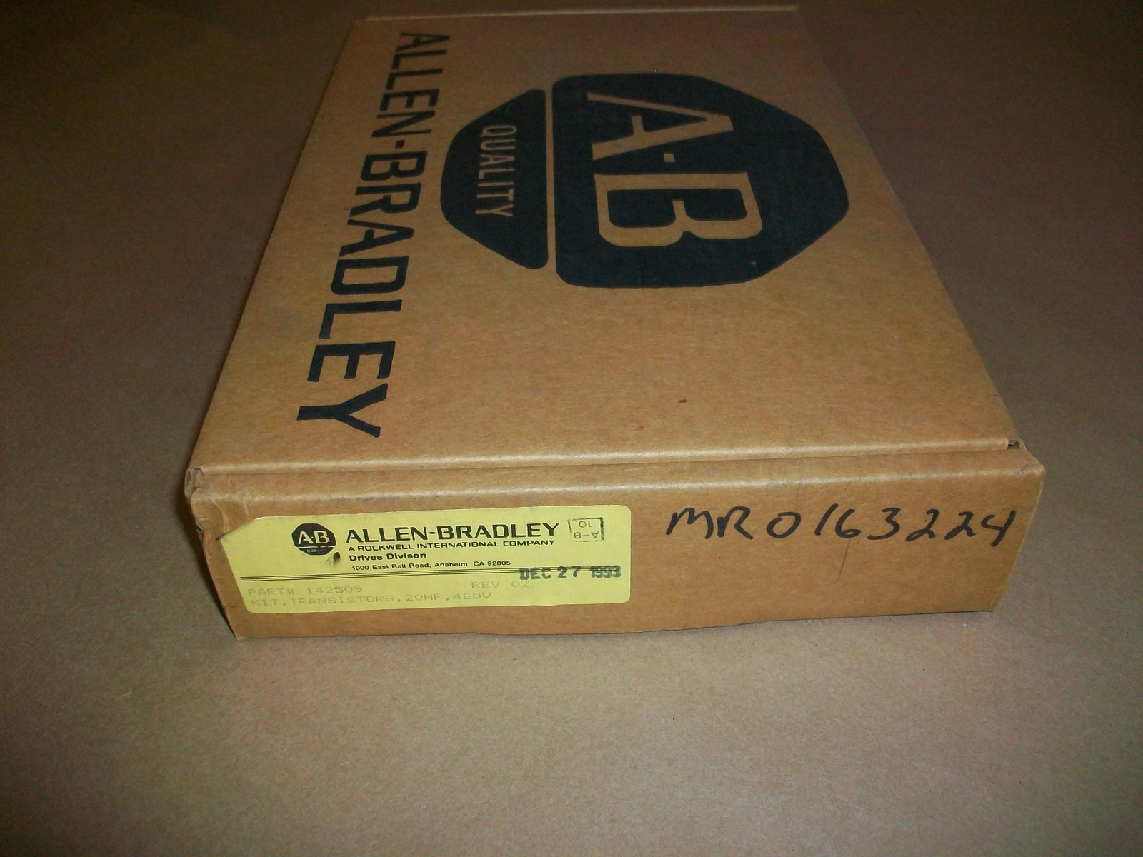 Allen Bradley Transistors  Kit  142509   20hp      NEW  w/ seal
