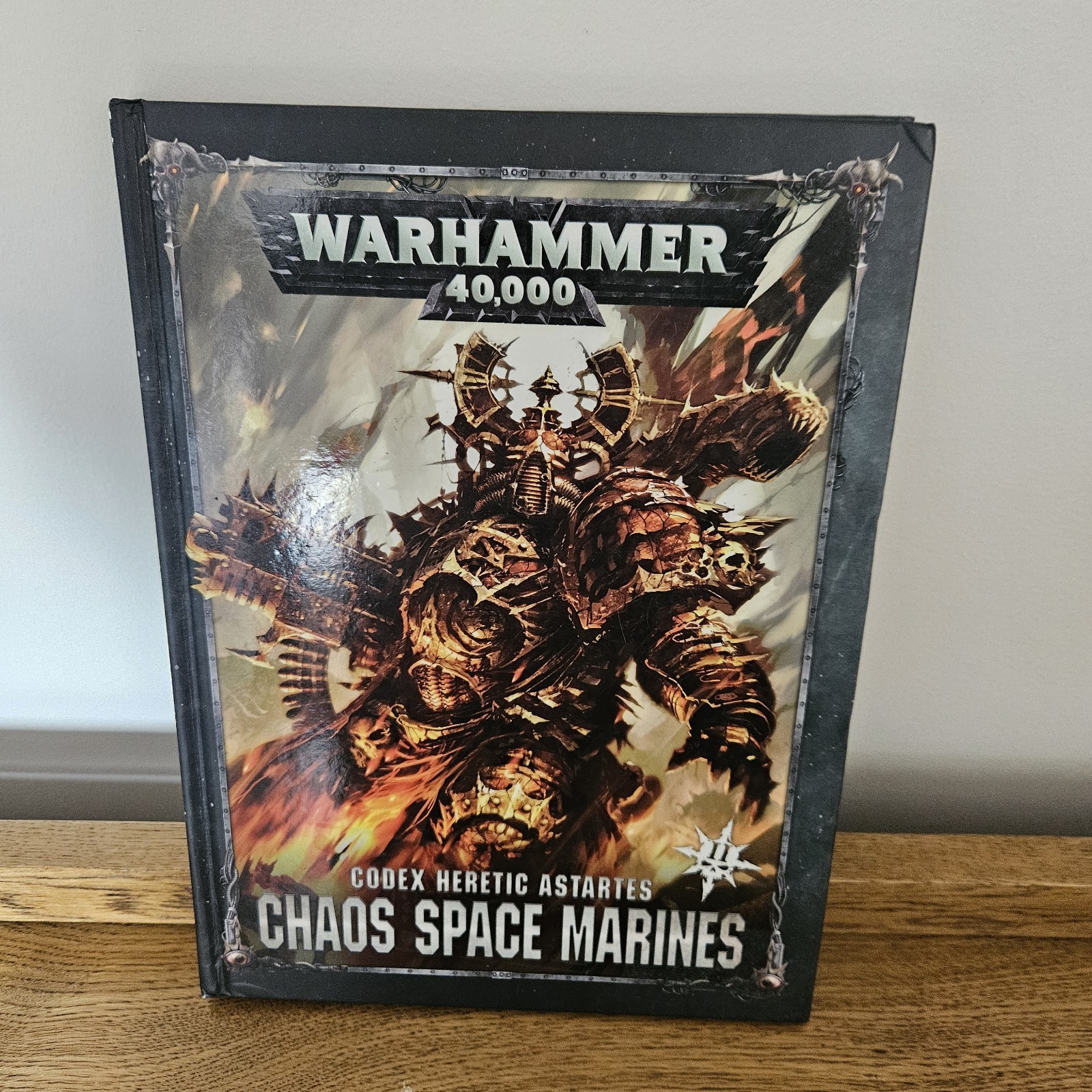 WARHAMMER 40,000 CODEX HERETIC ASTARTES CHAOS SPACE MARINES HARDBACK 2019