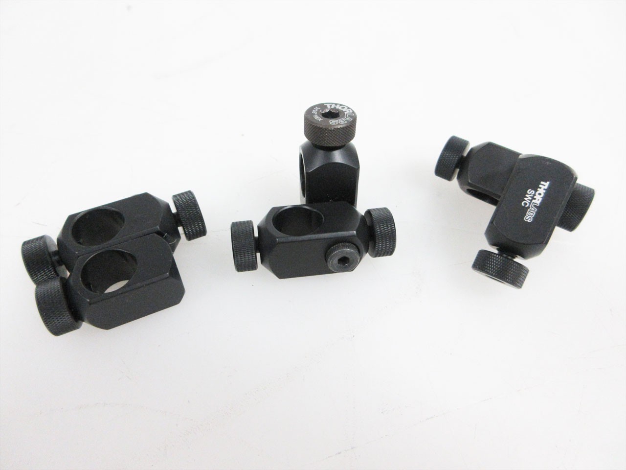 3 X THORLABS SWC ROTATING CLAMP FOR 1/2" POSTS 360° CONTINUOUSLY ADJUSTABLE