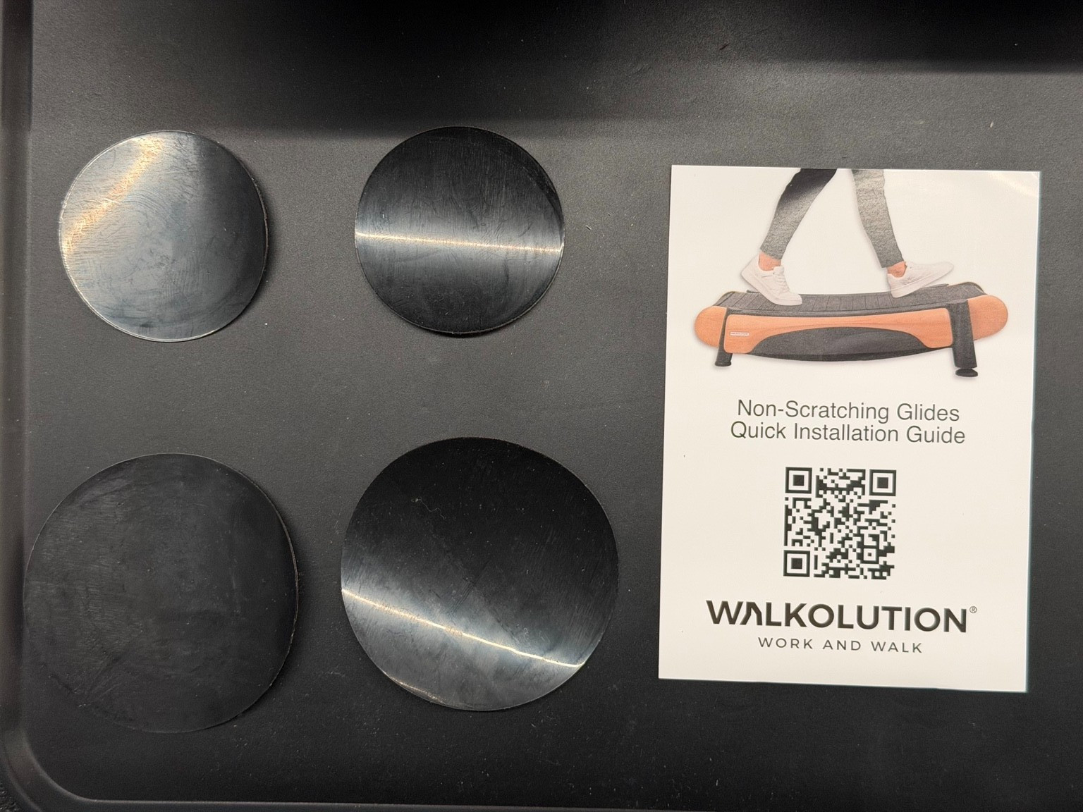 Walkolution 2 Non-Scratching Glides Sliders Set 4pc