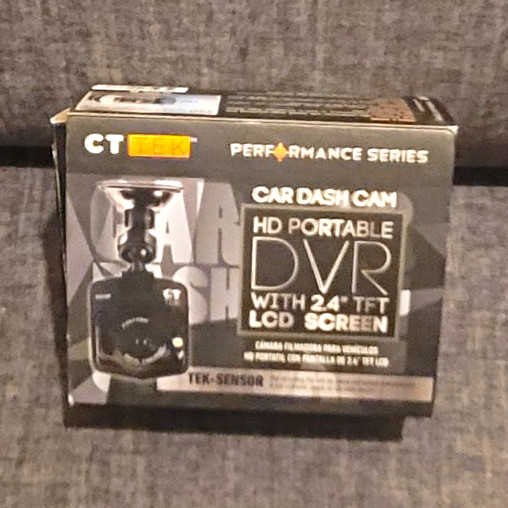 Hype HY-DCAM Dash Camera HD LCD Flip Screen 2.4" TFT Portable DVR