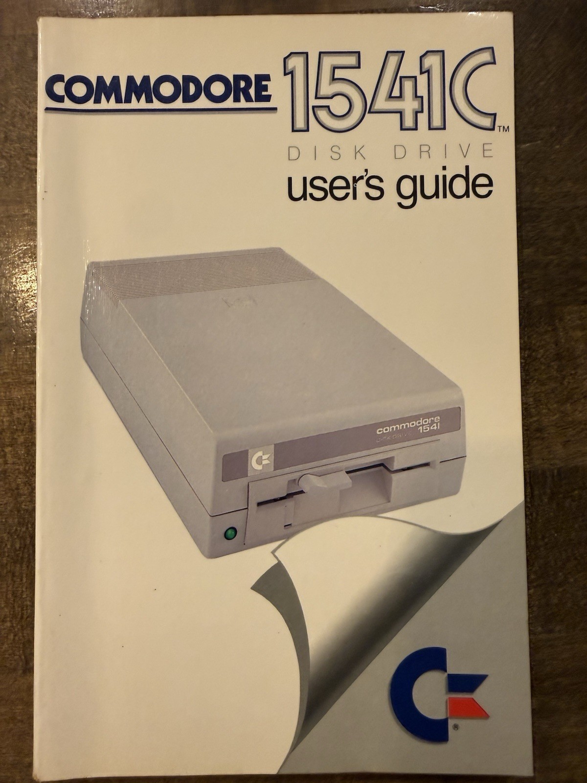 Commodore 1541C Disk Drive User's Guide Manual Book