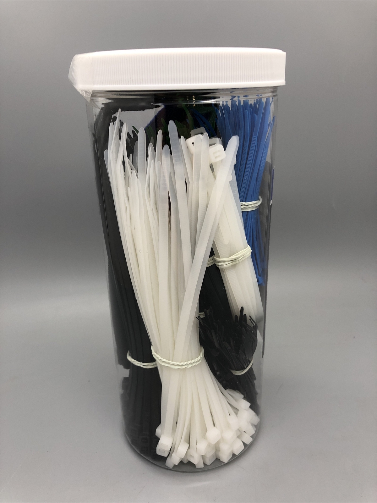 DuraMax 840 Pcs Multi Purpose Zip Ties Hook & Loop Strap Set Muli Size / Colors