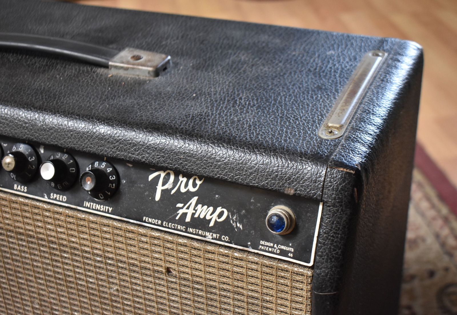 1964 Fender Pro 1x15" Combo Amplifier Pre-CBS Black