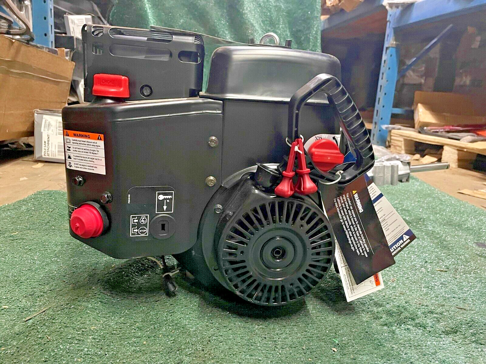HUSQVARNA 6.5HP 208cc 3/4" HZ SHAFT ELECTRIC START SNOW BLOWER GOKART P/W ENGINE