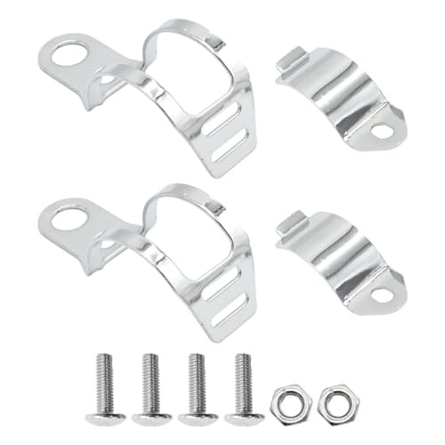 2Pcs Indicator Mount Bracket Clamps, Turn Signal Light Clamps, Turn Signal