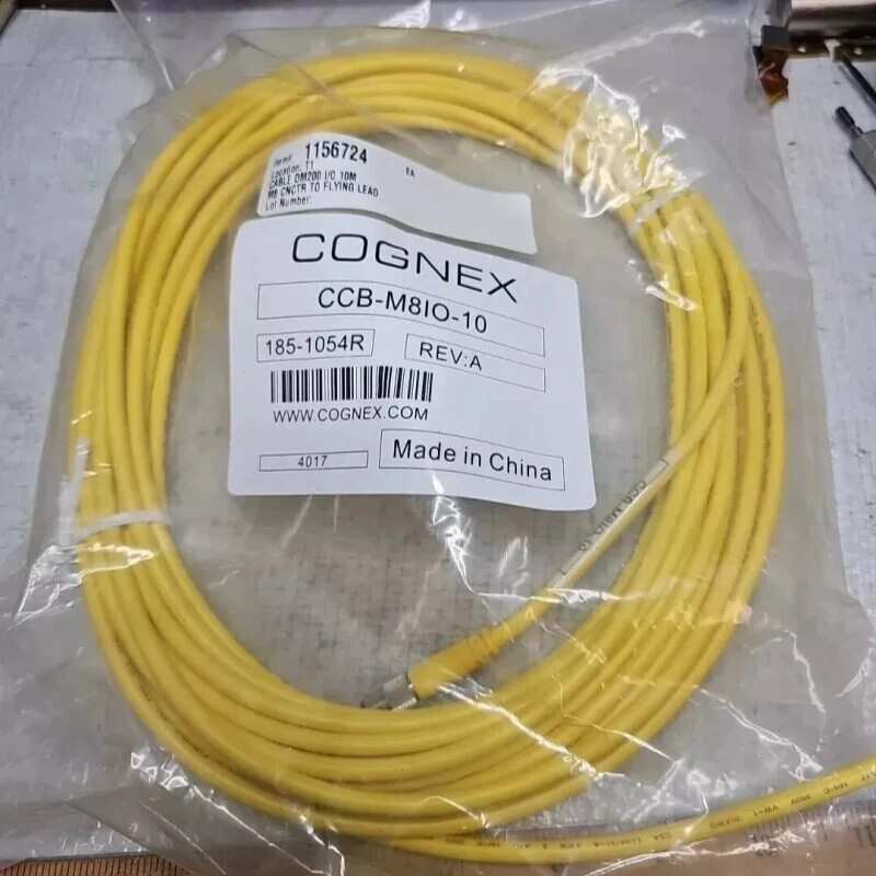FOR CCB-M8IO-10 COGNEX Breakout Cable In-Sight Micro 2000 Trigger Line 10m
