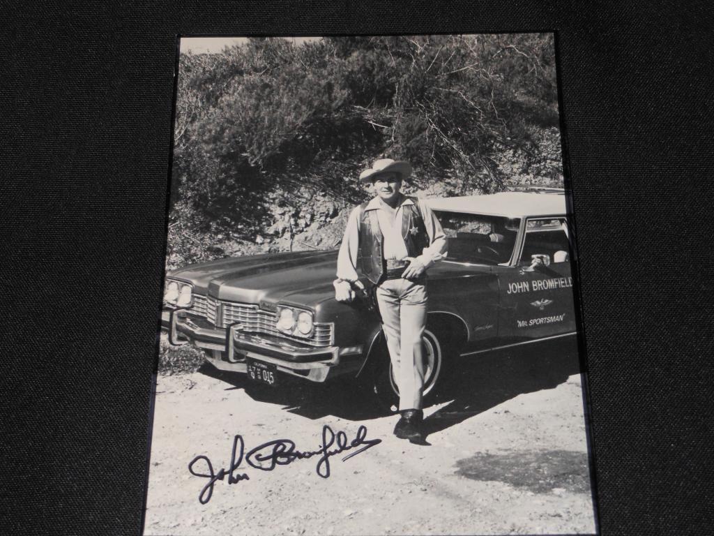 Mr Sportsman John Bromfield (d.05) Signed 6x7 Autograph Vintage Photo JB5