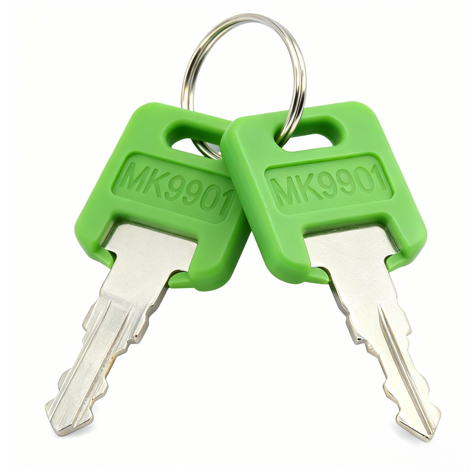 MK9901 RV Keys 6601 2 Pack – RV Camper Replacement Key and Green Master Key C...