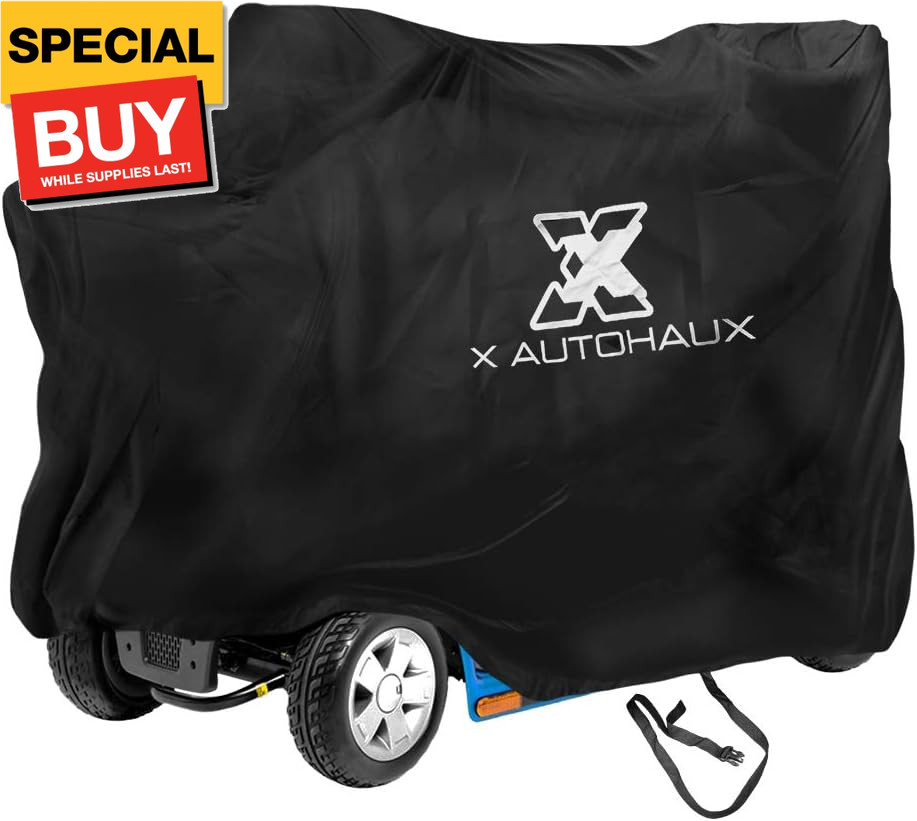 Large Mobility Scooter Cover All Season for Electric Wheelchair 4 Wheel Travel P