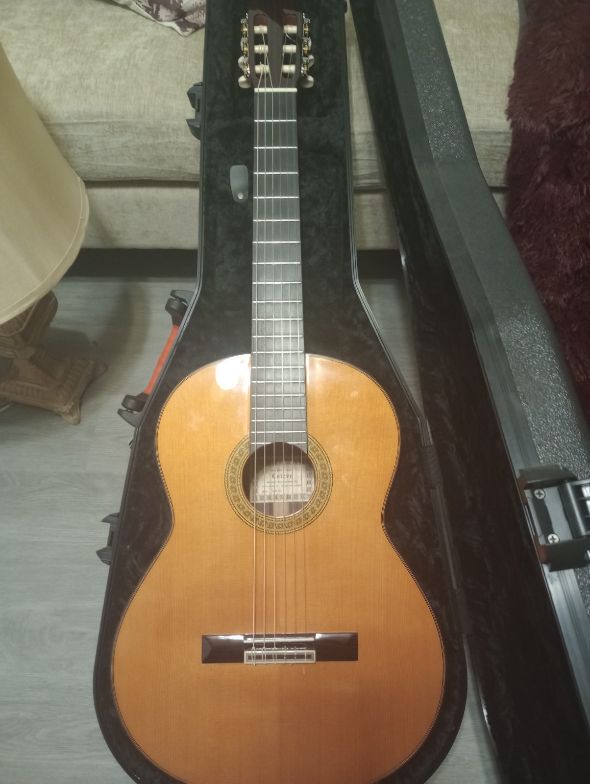 Esteve classical guitar solid cedar top rare 2000's
