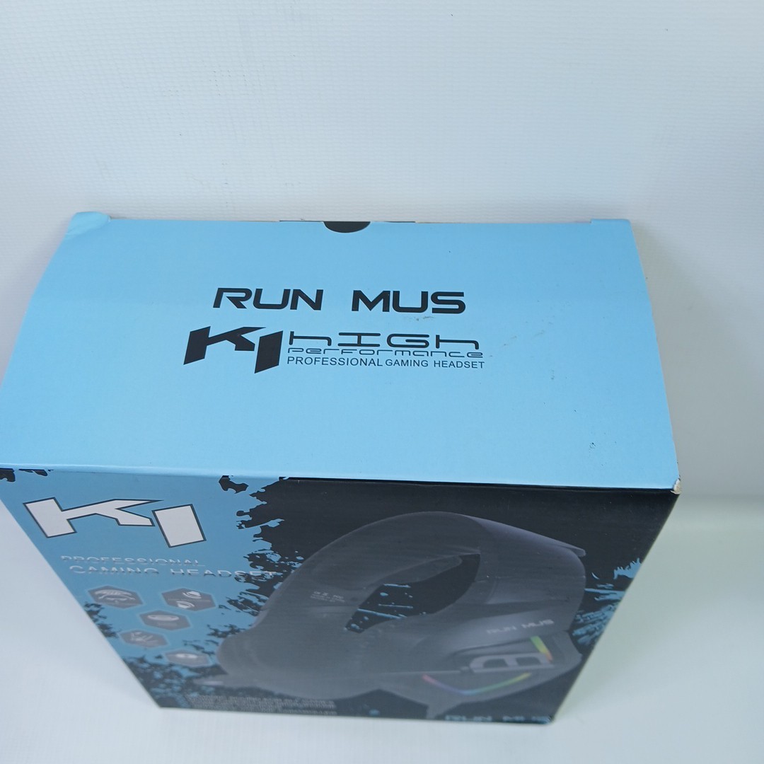 Gaming Headset RUN MUS K1B High Performance Professional
