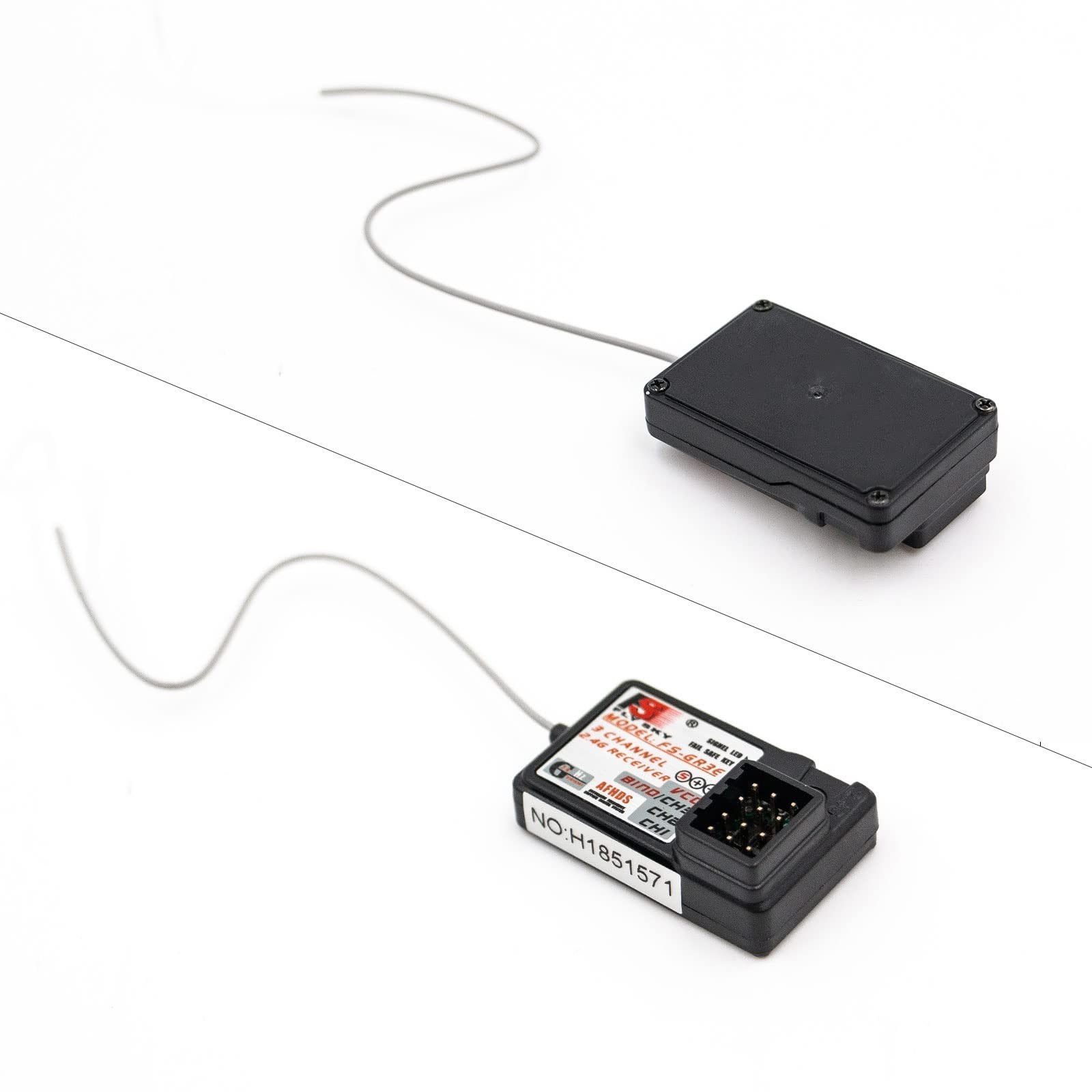 Flysky FS-GR3E Receiver AFHDS Long Range 3CH 2.4GHz Surface Receiver for FS-G...