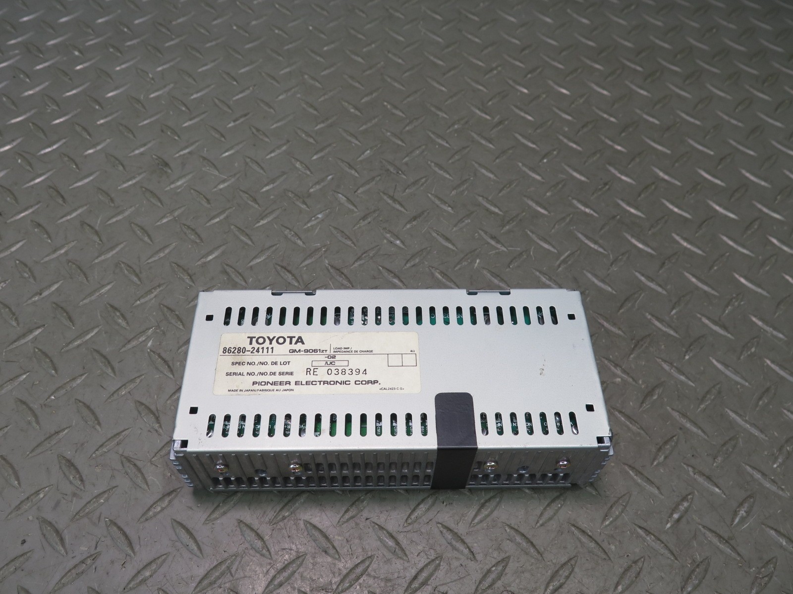 92-98 LEXUS JZZ31L SC400 SC300 PIONEER AUDIO RADIO AMPLIFIER AMP 86280-24111 OEM