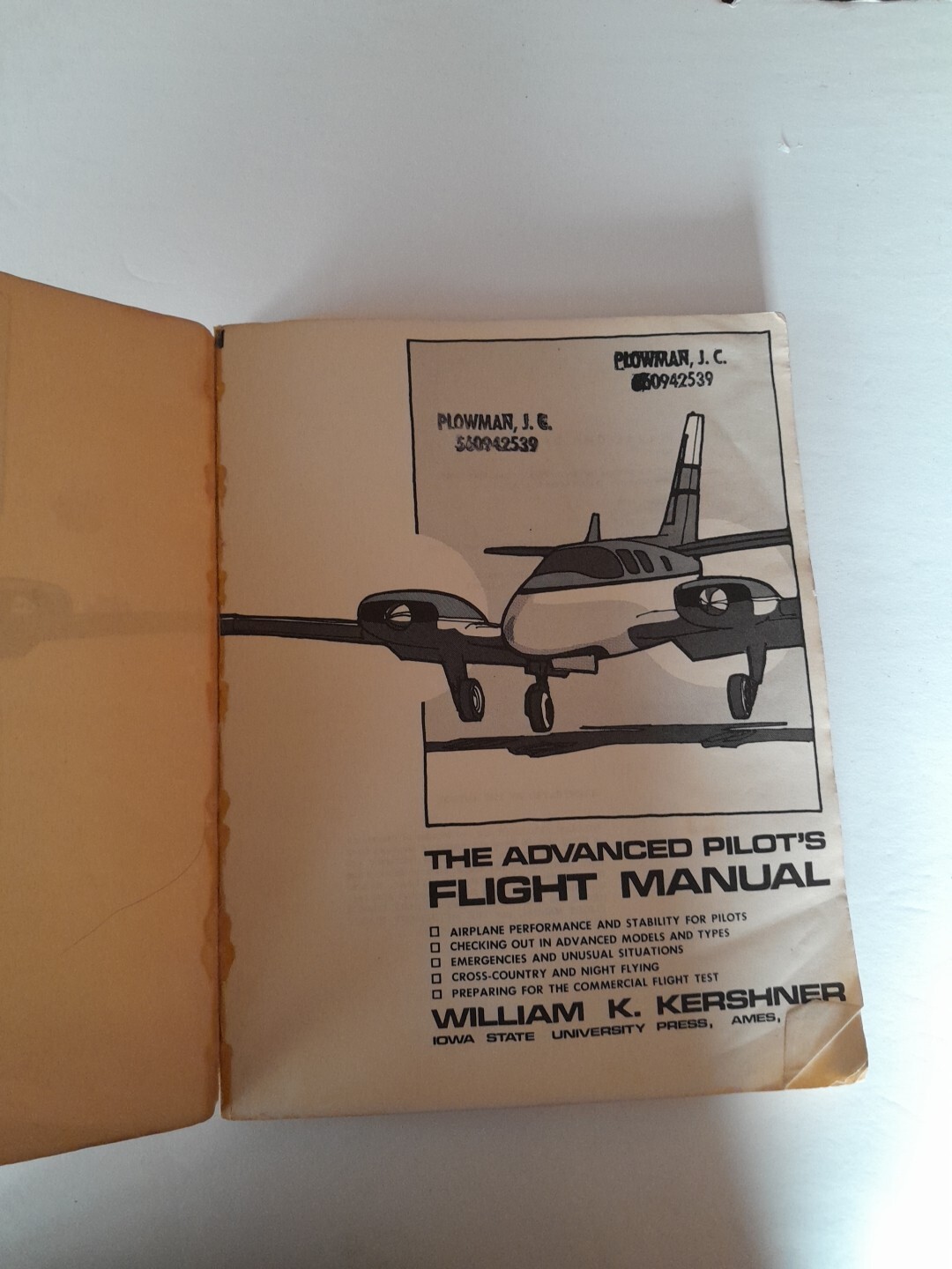 The Advanced Pilots' Flight Manual by William K. Kershner