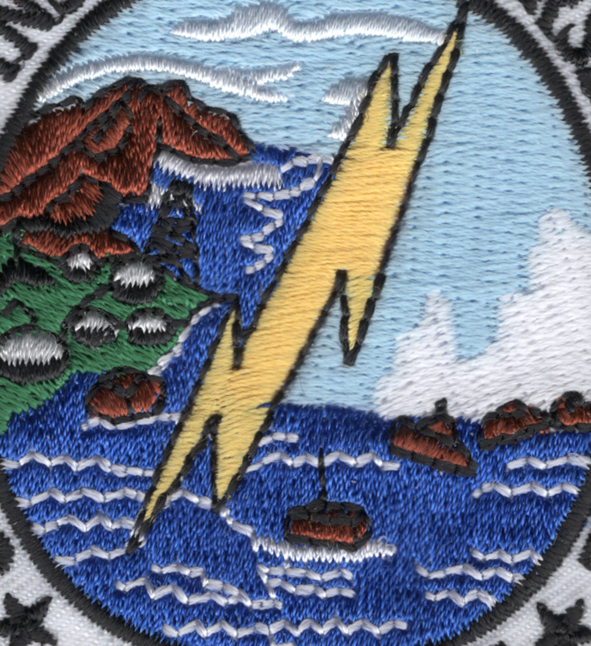 IUWG-1 Naval Inshore Undersea Warfare Group One Patch