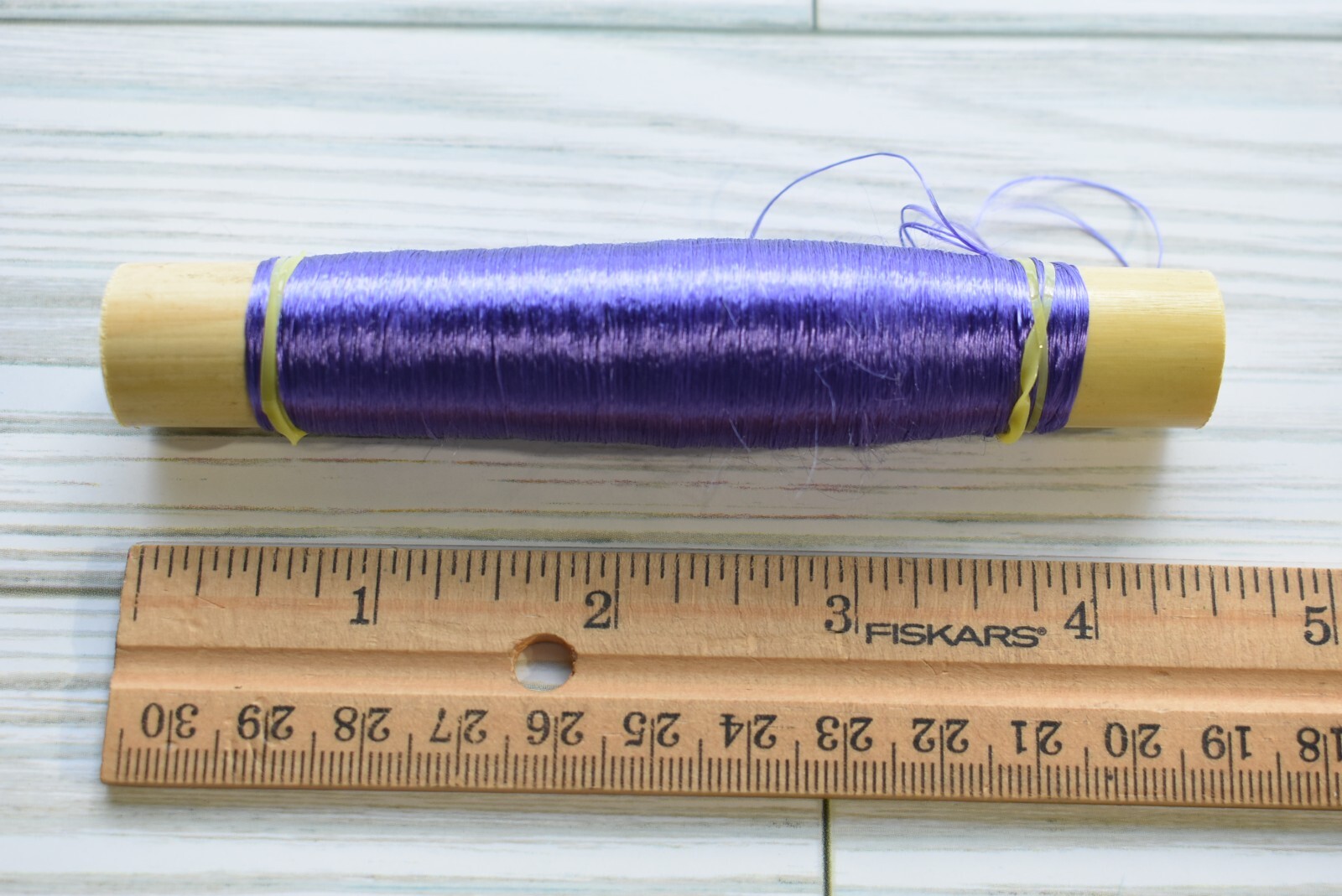 Gorgeous Moroccan Bulk  PURPLE  Silk Floss Spool (50+ Yards) Fly Tying