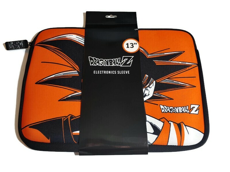 Dragonball Z Goku Bioworld 13” Electronics Laptop Sleeve Double Sided Graphic
