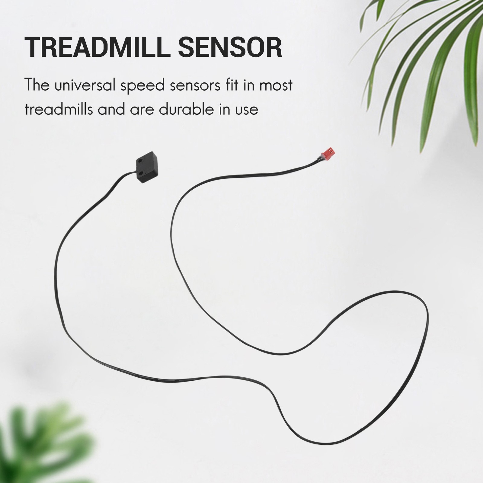 Treadmill Speed Sensor Cable 2 Pin Light Sensor Tachometer Magnetic7533