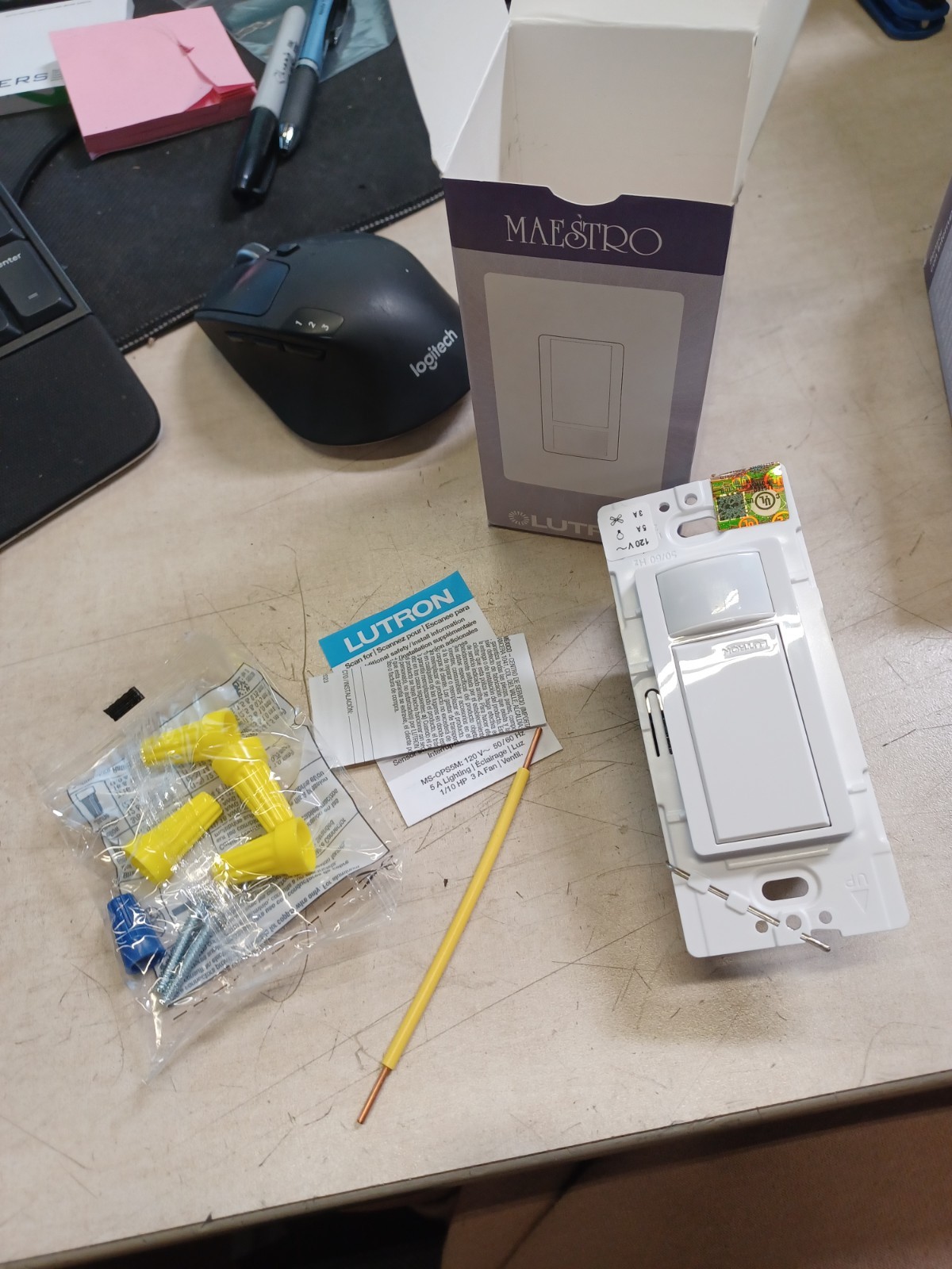 Lutron Maestro MS-OPS5M-WH Occupancy / Vacancy Sensor with Multi-Location Switch
