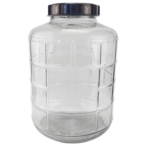 6 gallon Farro Glass Carboy | Wide Mouth with Carrying Harness - Fermenter