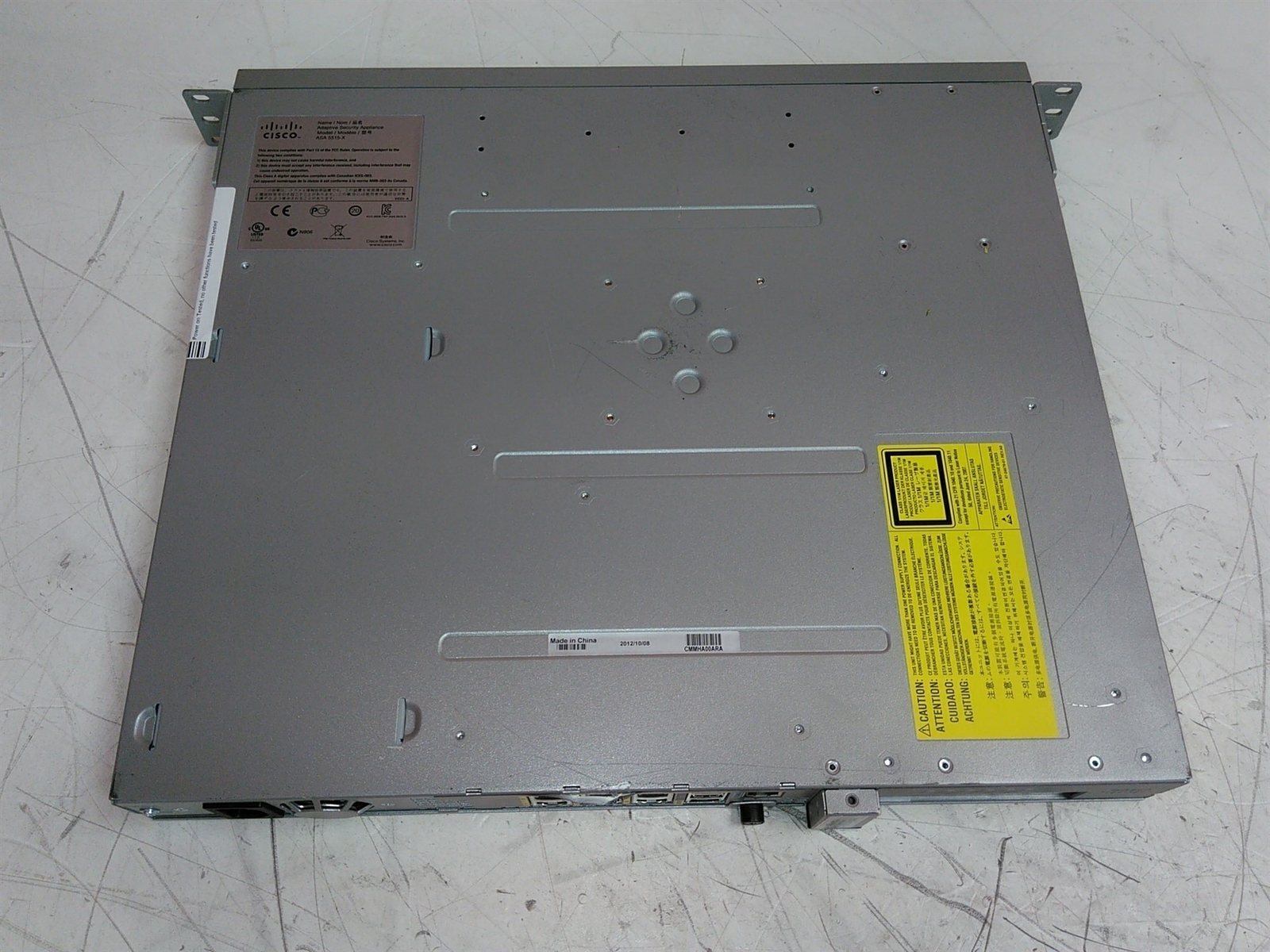 Cisco ASA5515-X Adaptive Security Appliance No HDD No SSD
