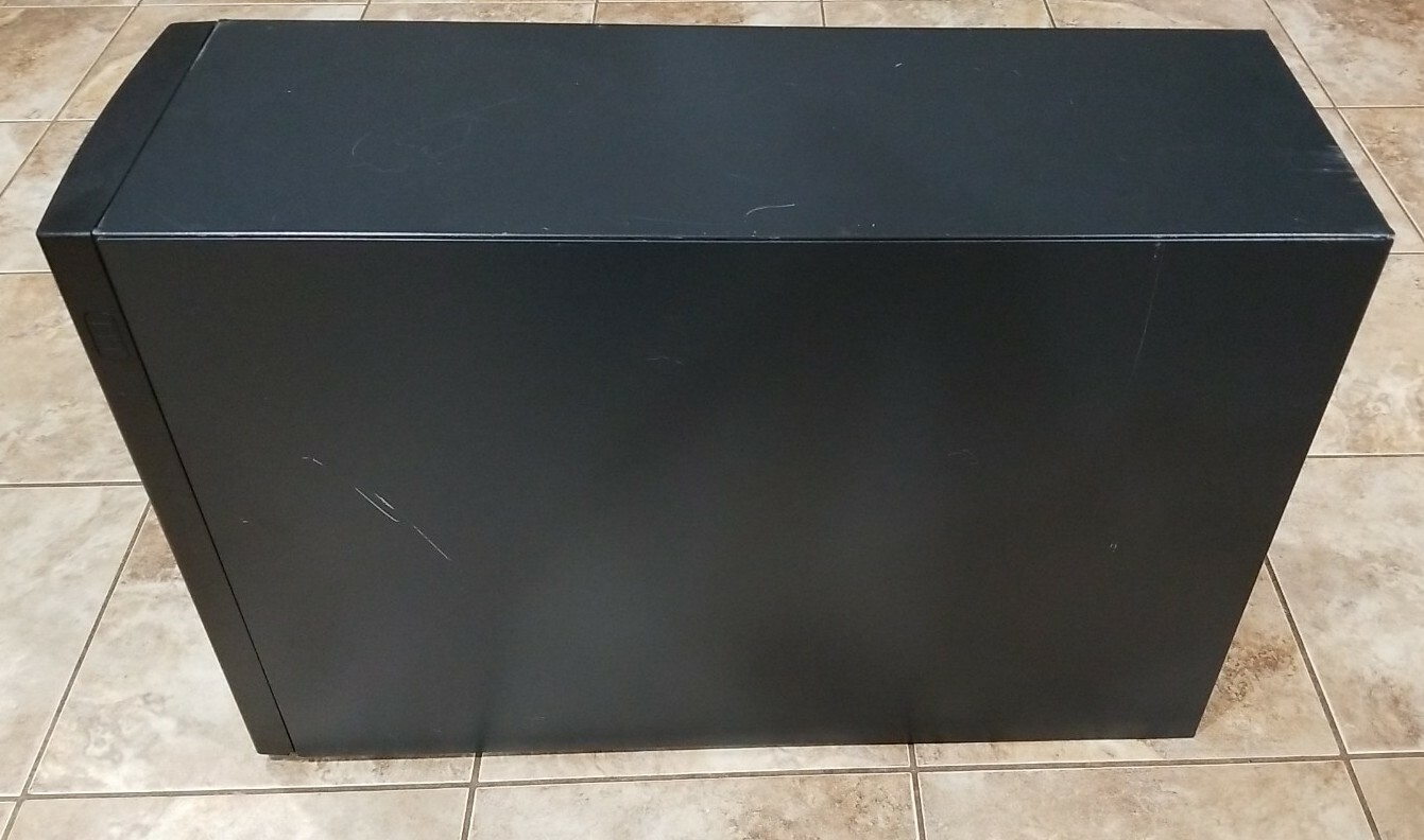 Gateway 980 Empty Barebones Server Chassis with Front Faceplate Bezel & Key *610