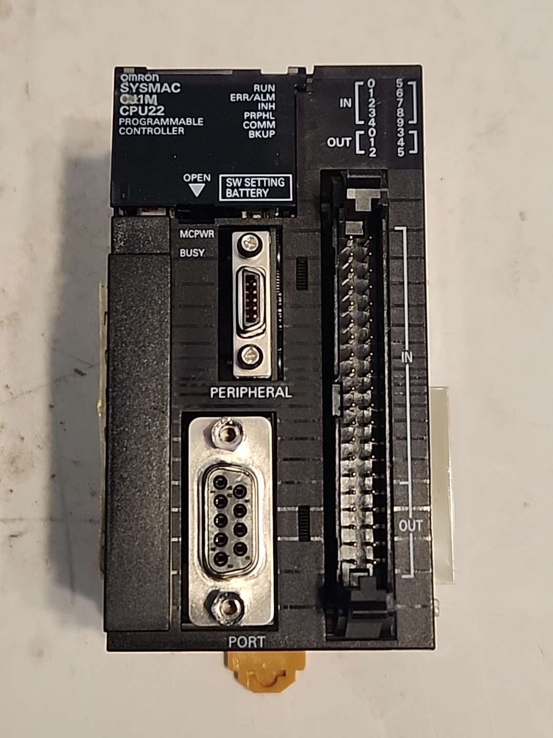 Omron Sysmac CJ1M CPU22 PLC with Warranty & Free Shipping