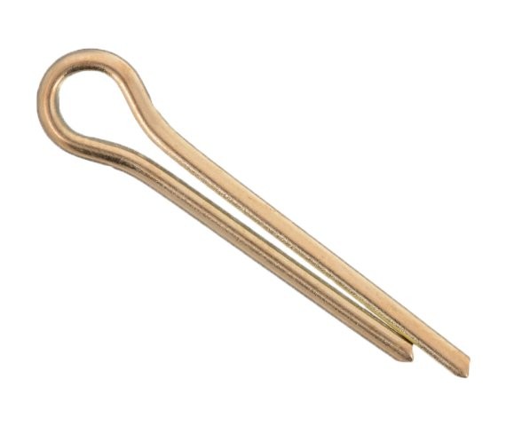 Cotter Pin 1/8 x 3/4 Brass (100 Pieces)