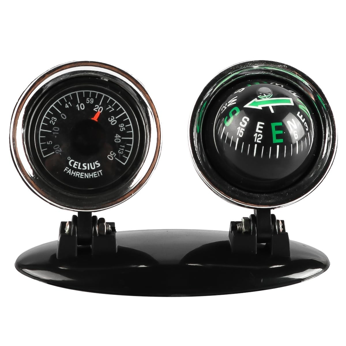 2in1 Autothermometer Compass, Outdoor, Vehicle Mount, Armatu...