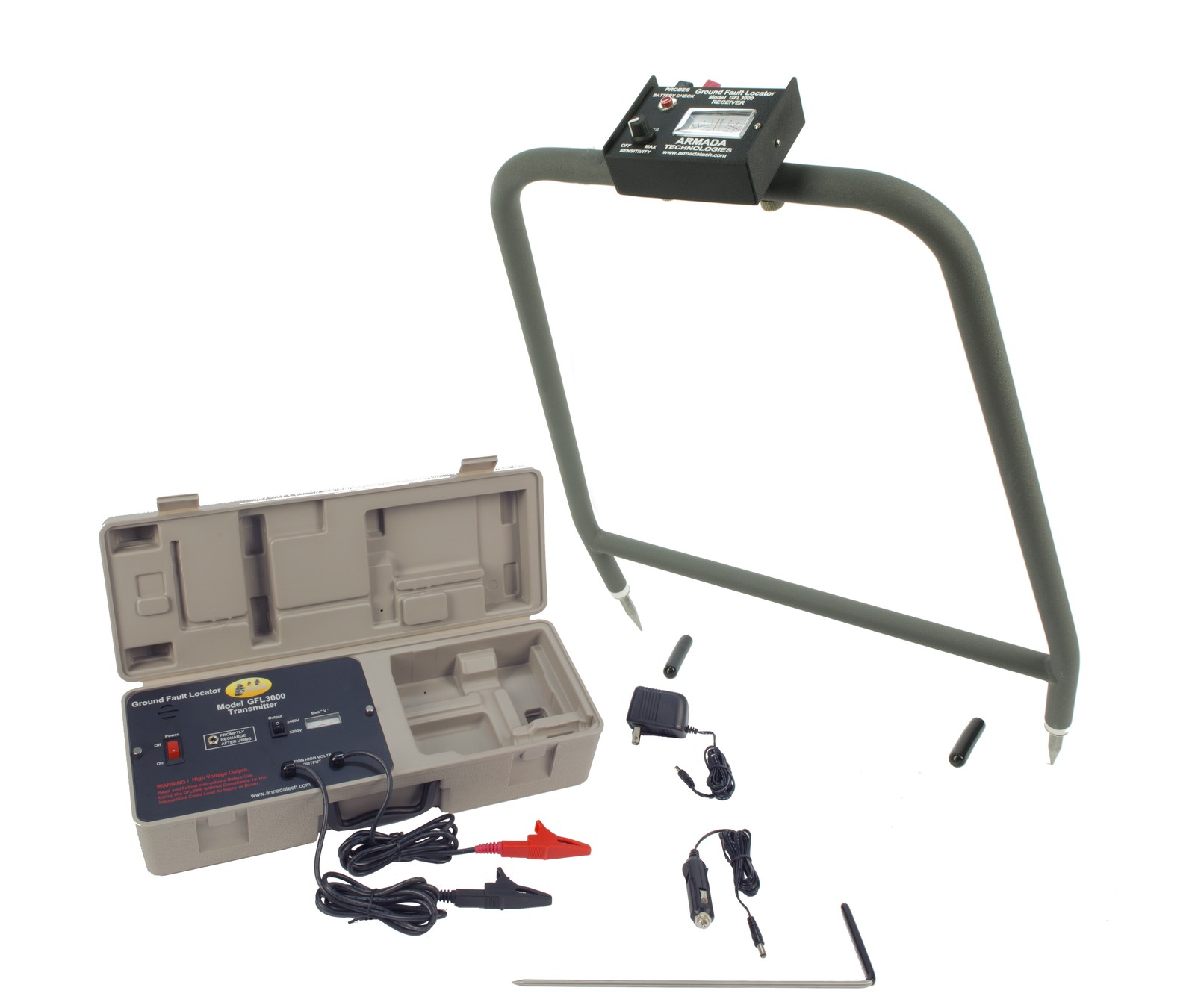 GFL3000 Armada Technologies Ground Fault Locator 240 VAC w/ Transmitter Box