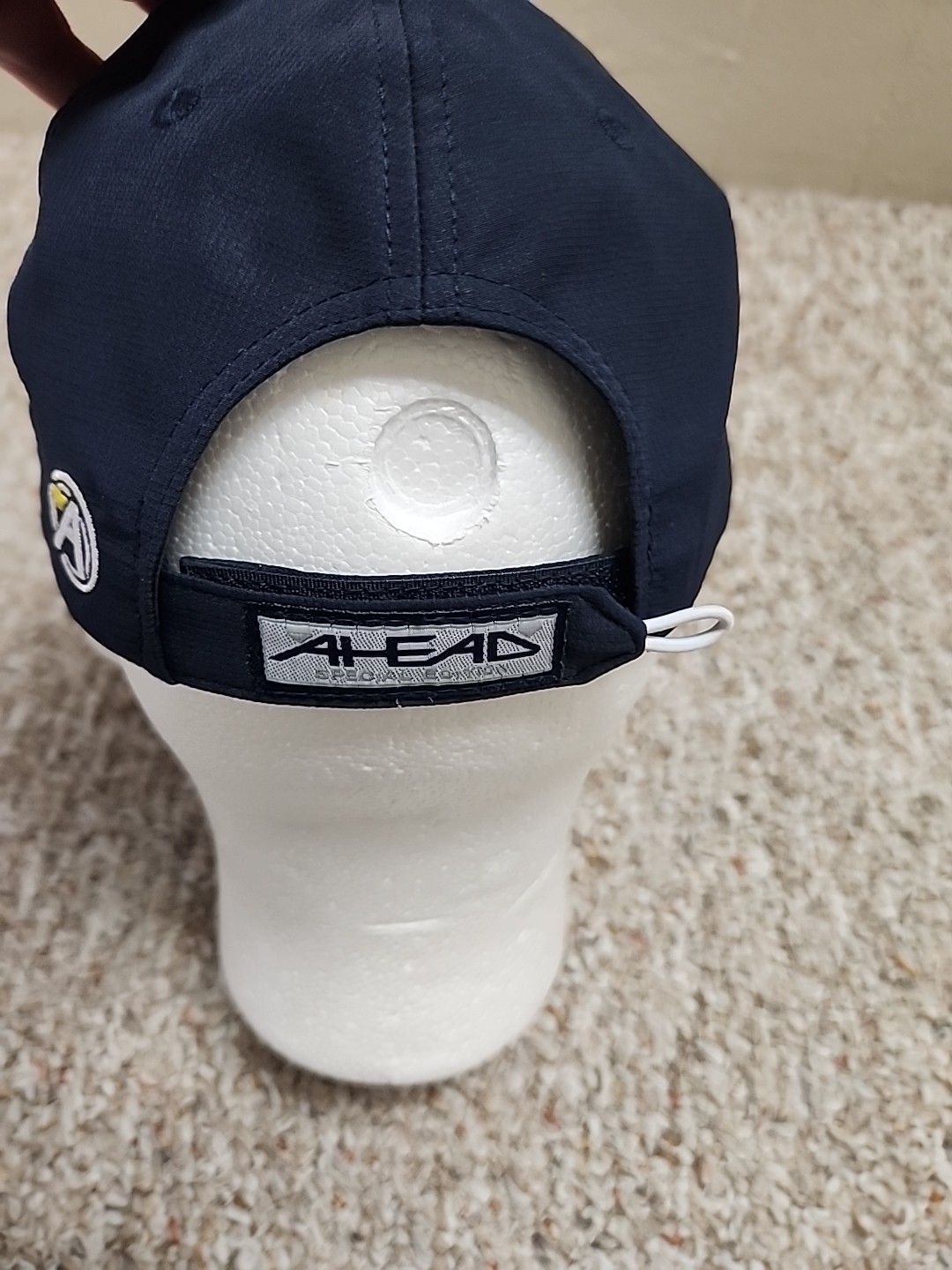 Ahead Michigan Ballmarker Hat Blue Classic Cut UPF 50+ Adjustable