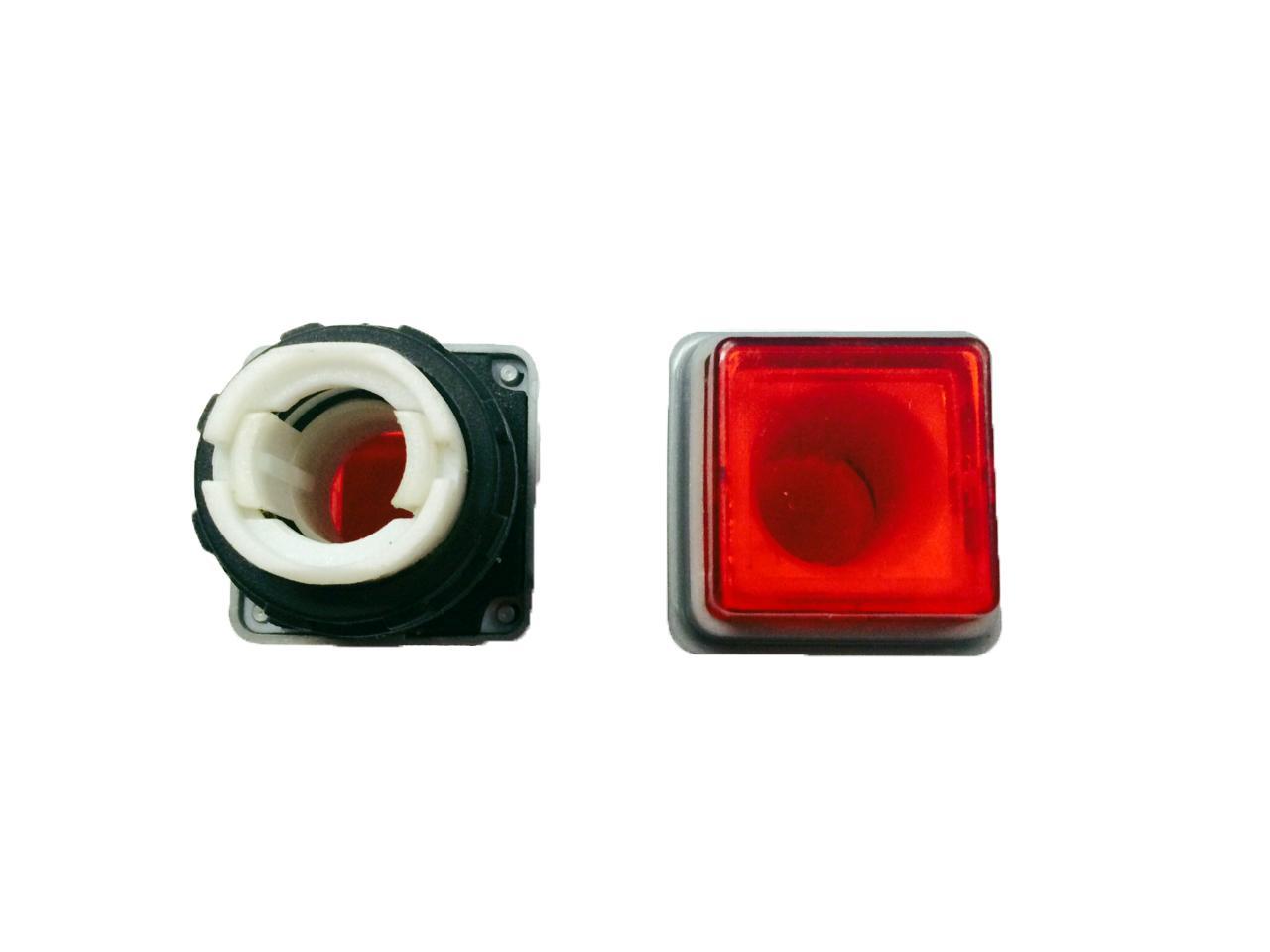 Push Button for Heidelberg Press Red Square Qty1 offset parts New