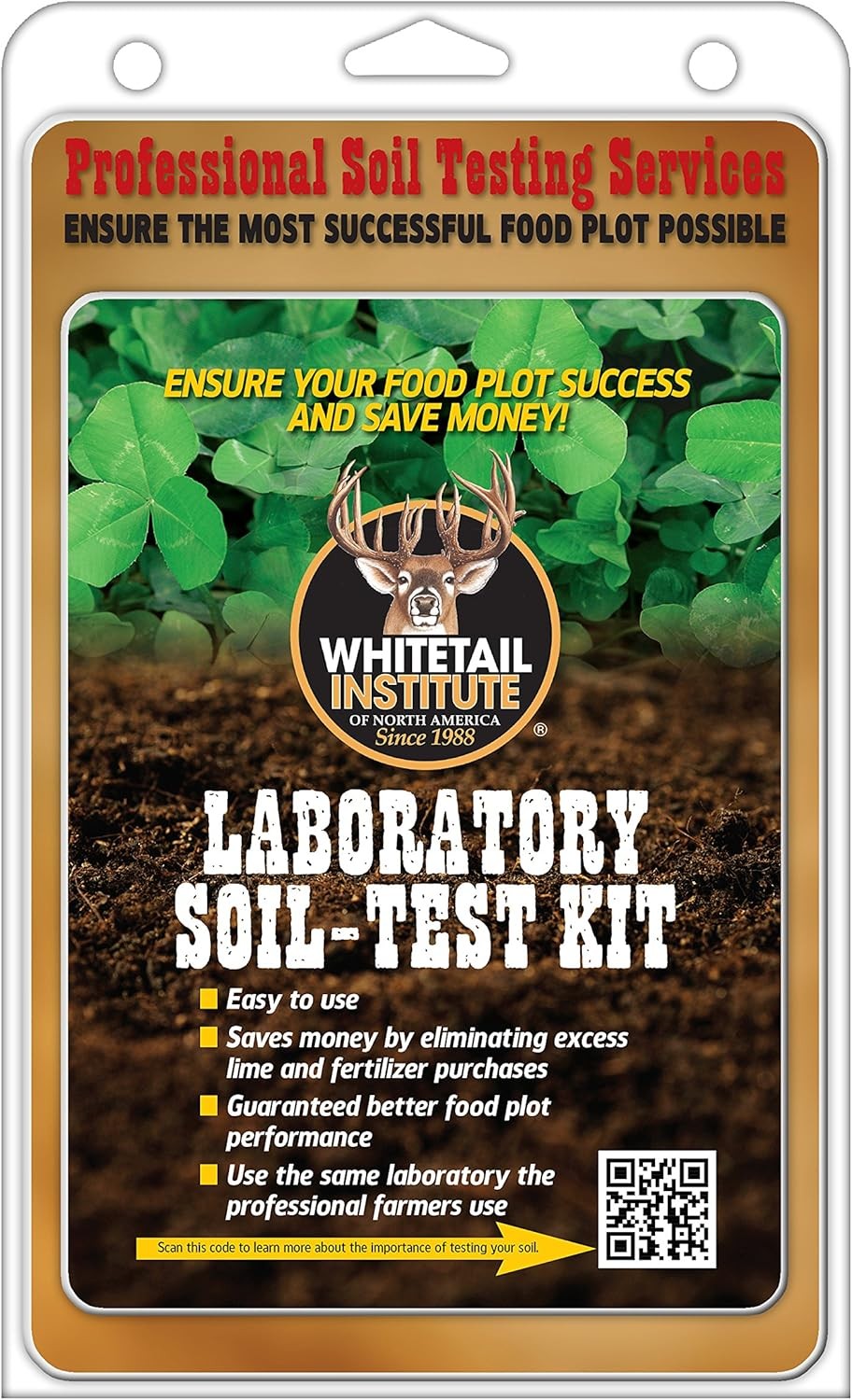 Whitetail Institute Laboratory Soil Test Kit, Ensures The 1, Kit