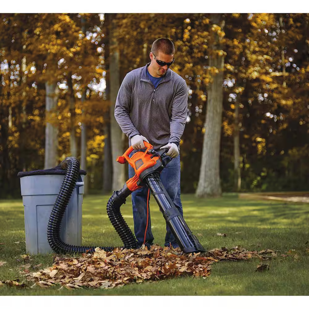 Leaf Collection System Attachment for Corded BLACK+DECKER 2-In-1 Leaf Blower/Vac